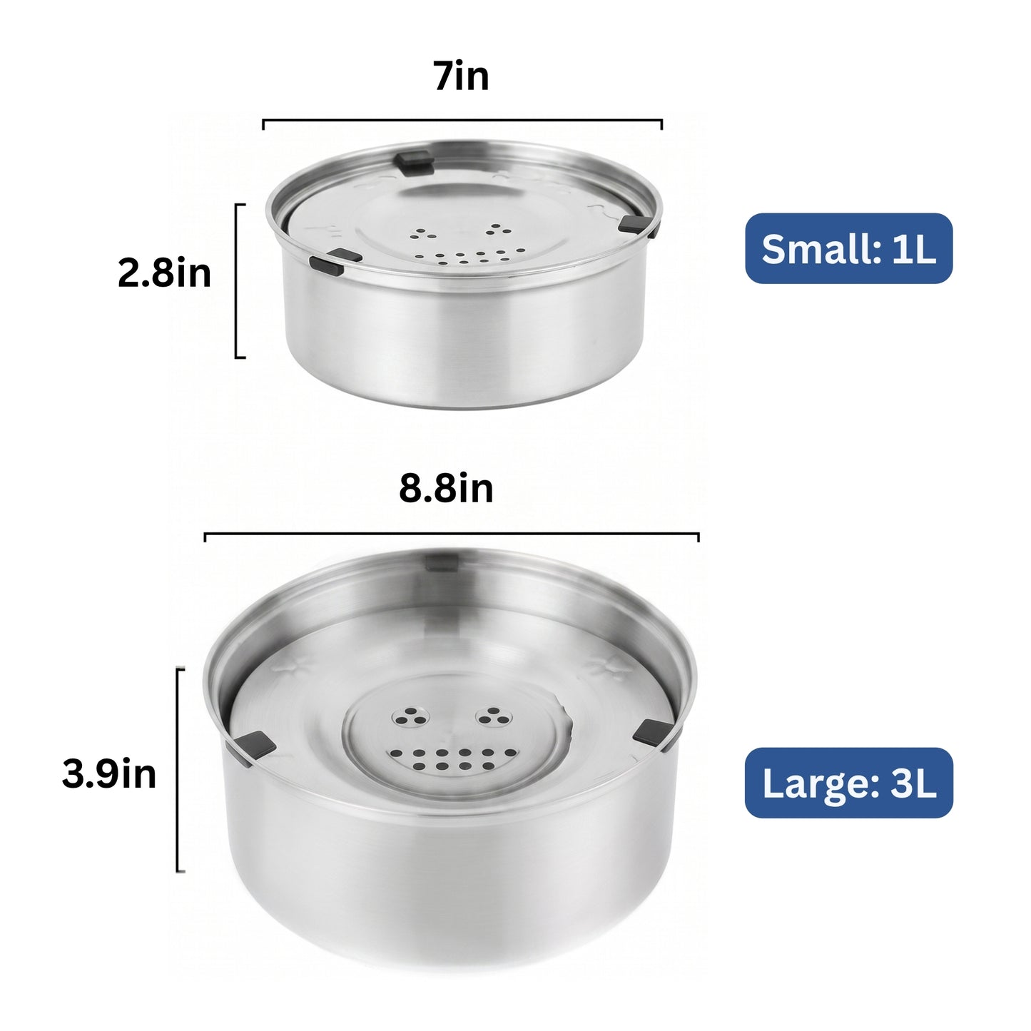 Smith & Woofers™ Orthopedic Anti-Spill Water Bowl