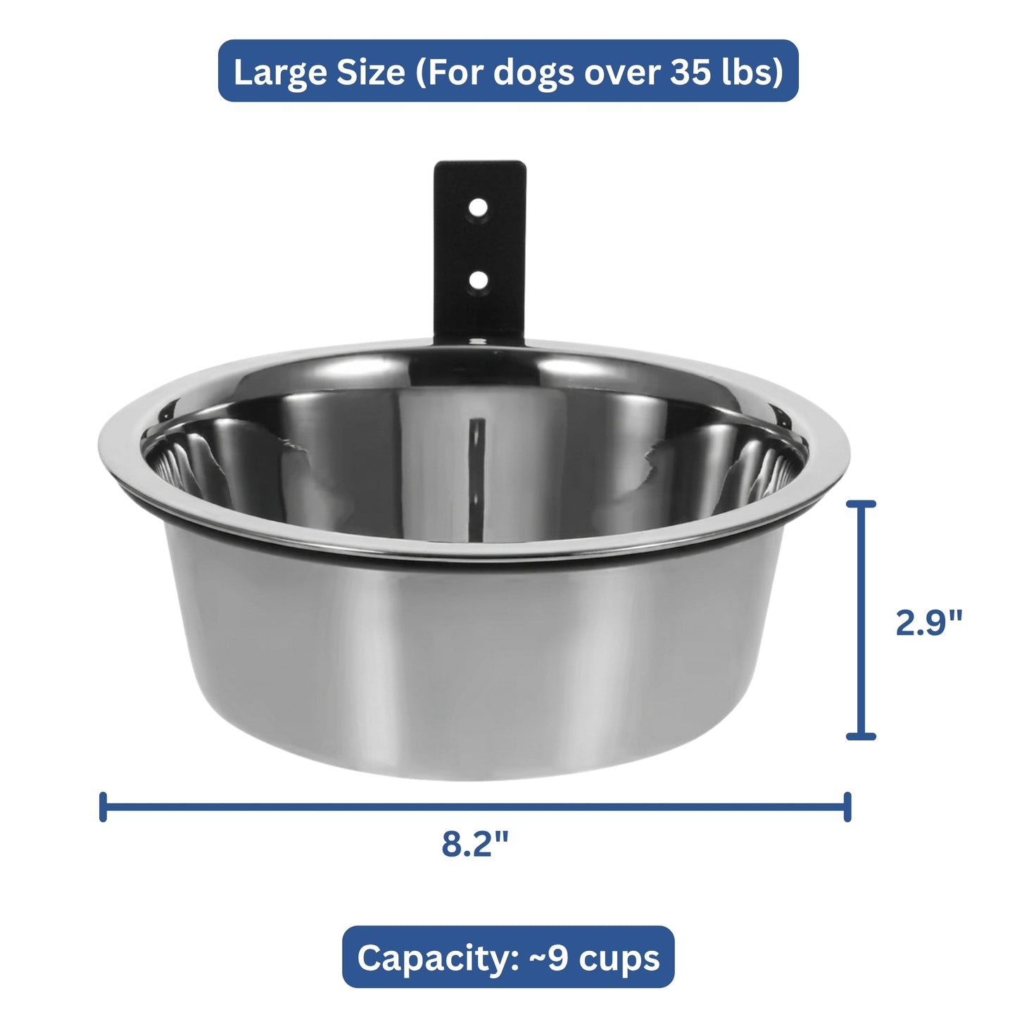 Smith & Woofers™ Orthopedic Wall Feeder